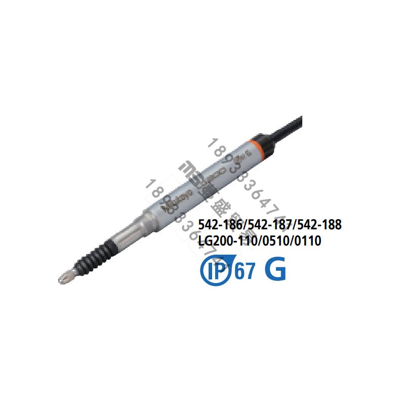 三丰耐环境·细长型光栅式测微仪  LG200系列